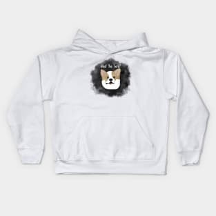 Black Version of What the Bork? Kids Hoodie